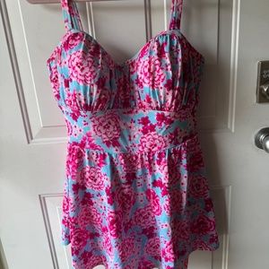 Torrid Floral Swim dress